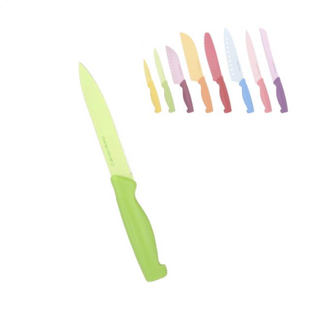 Купить Нож разделочный с антибактериальным покрытием, Желтый Украина Киев эко товары без химии